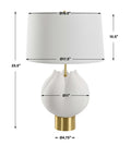 UTTERMOST, IN BLOOM TABLE LAMP, TABLE LAMPS