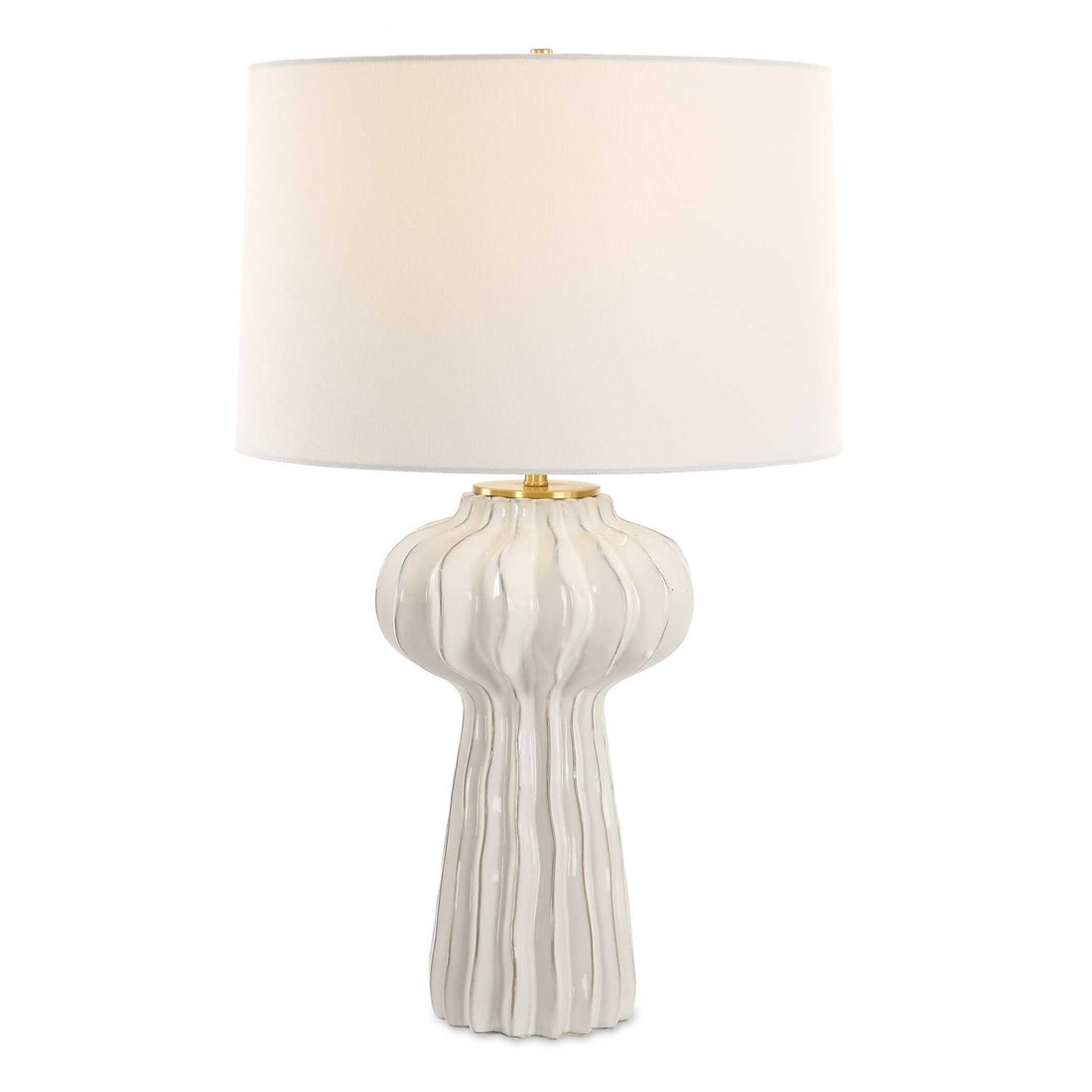 UTTERMOST, Wrenley Ridged Table Lamp, TABLE LAMPS