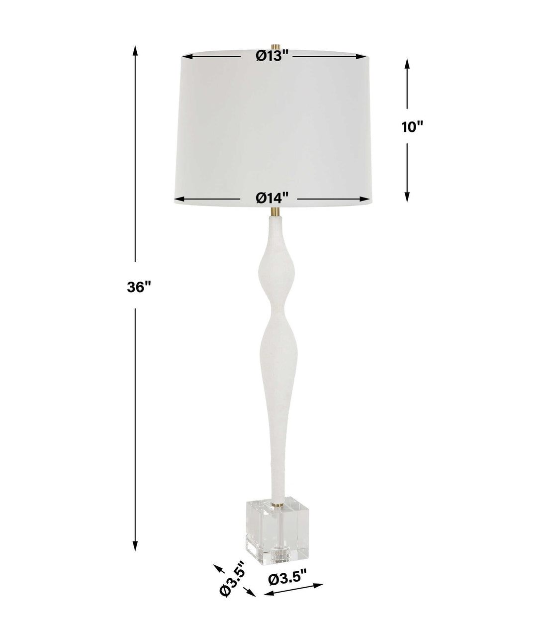 UTTERMOST, Helena Slender Table Lamp, TABLE LAMPS
