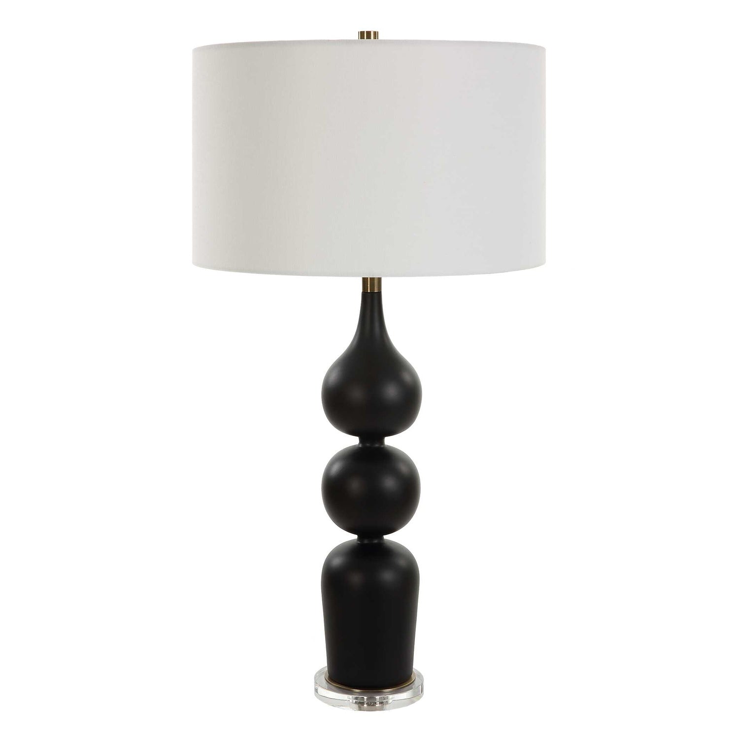 UTTERMOST, CAVIAR TABLE LAMP, TABLE LAMPS