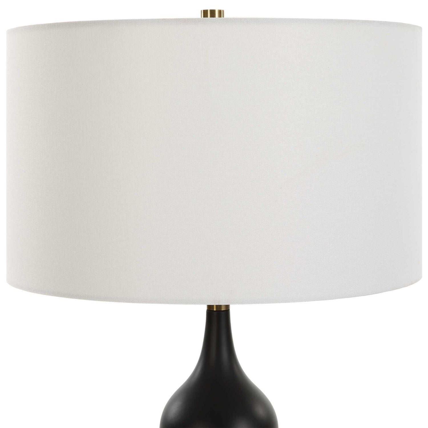 UTTERMOST, CAVIAR TABLE LAMP, TABLE LAMPS