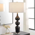 UTTERMOST, CAVIAR TABLE LAMP, TABLE LAMPS