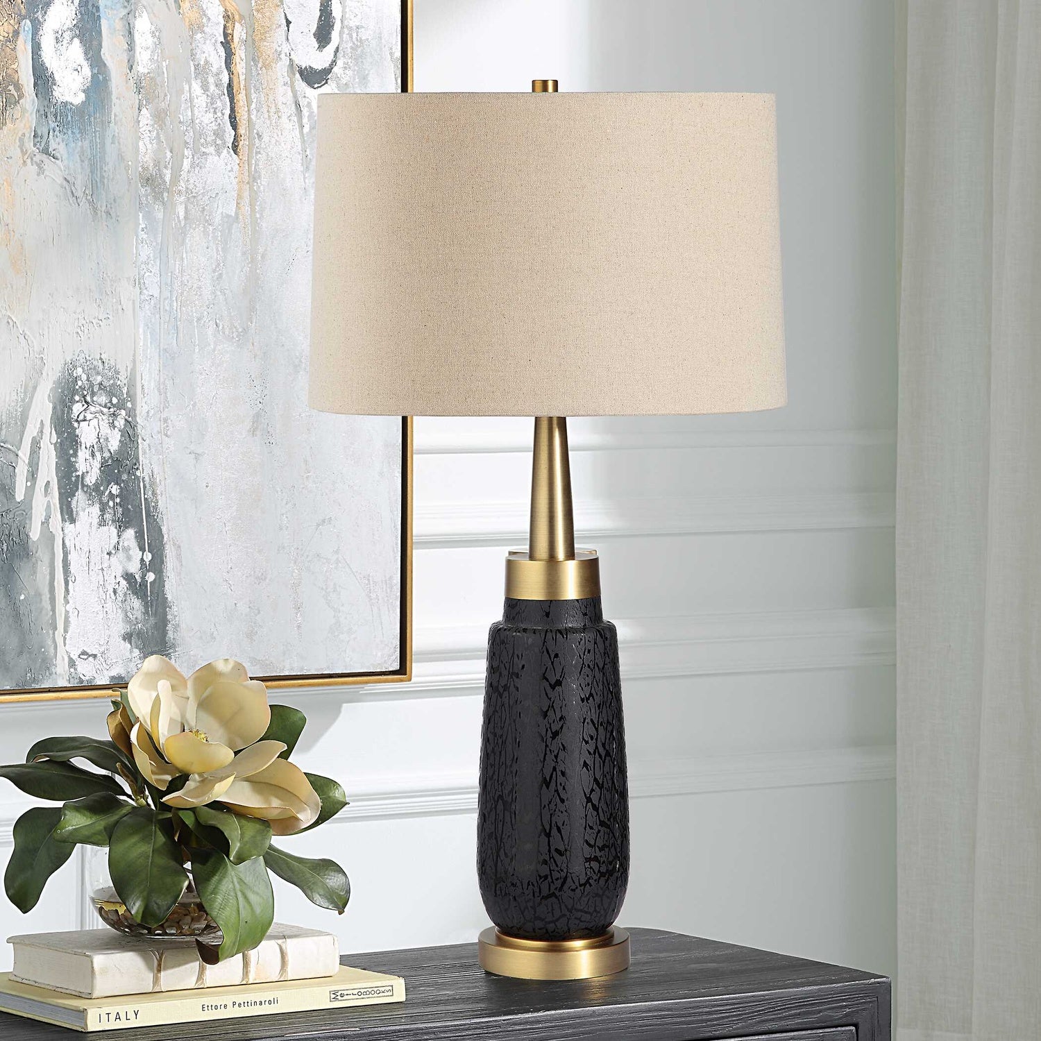 UTTERMOST, Spyglass Grain Table Lamp, TABLE LAMPS