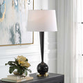 UTTERMOST, BRIELLE POLISHED TABLE LAMP, TABLE LAMPS