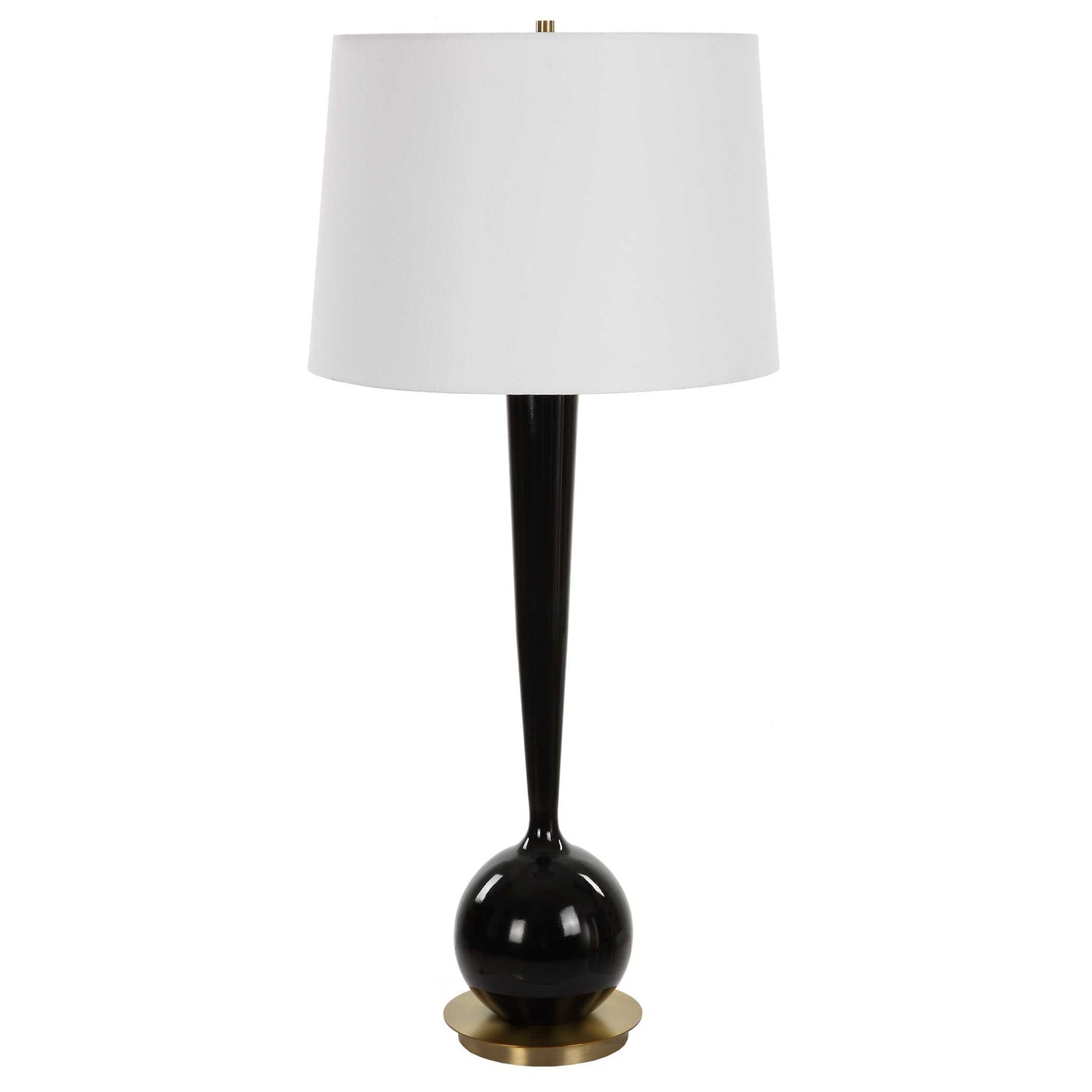 UTTERMOST, Brielle Polished Table Lamp, TABLE LAMPS