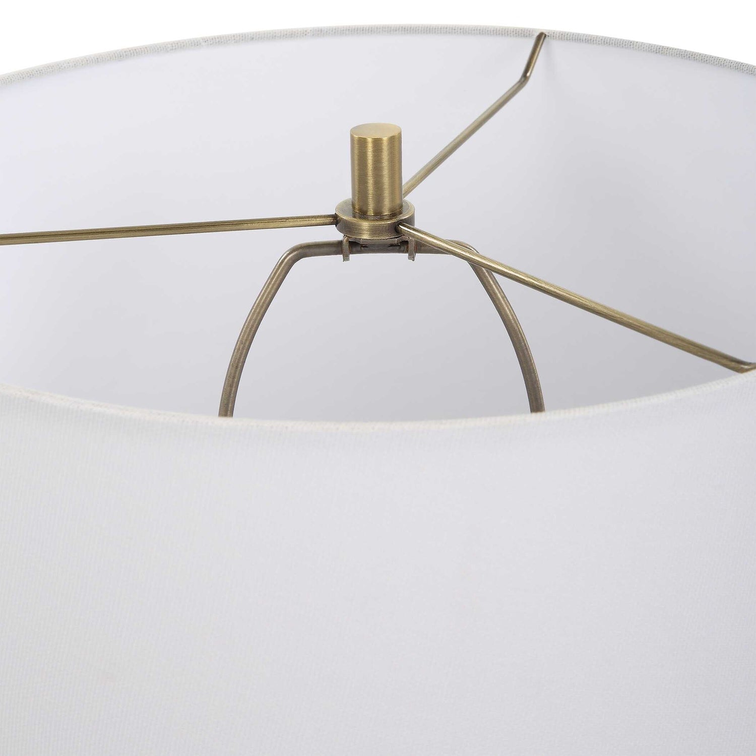 UTTERMOST, BRIELLE POLISHED TABLE LAMP, TABLE LAMPS