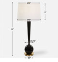 UTTERMOST, BRIELLE POLISHED TABLE LAMP, TABLE LAMPS