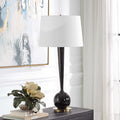 UTTERMOST, BRIELLE POLISHED TABLE LAMP, TABLE LAMPS