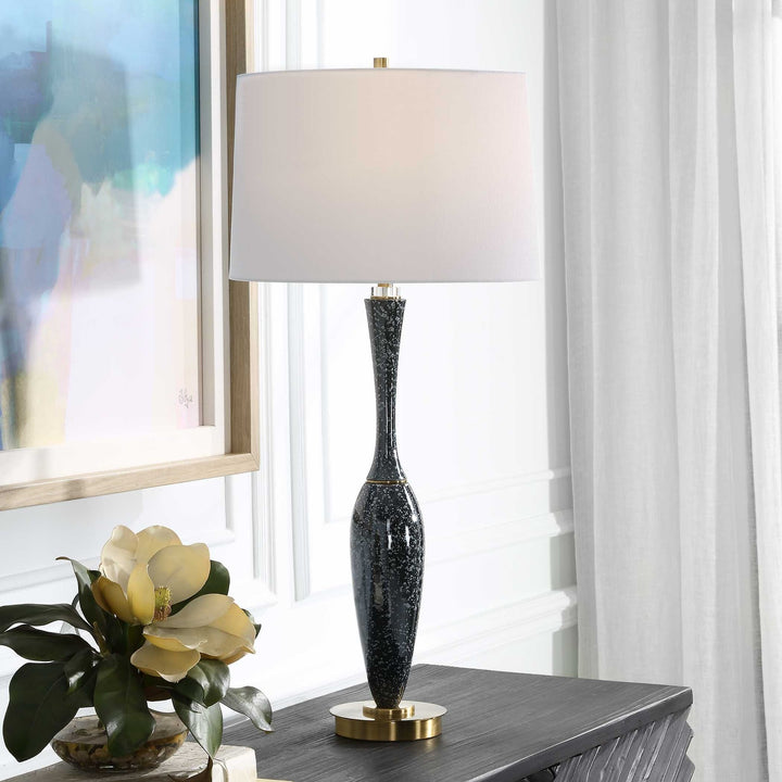 UTTERMOST, Remy Polished Table Lamp, TABLE LAMPS
