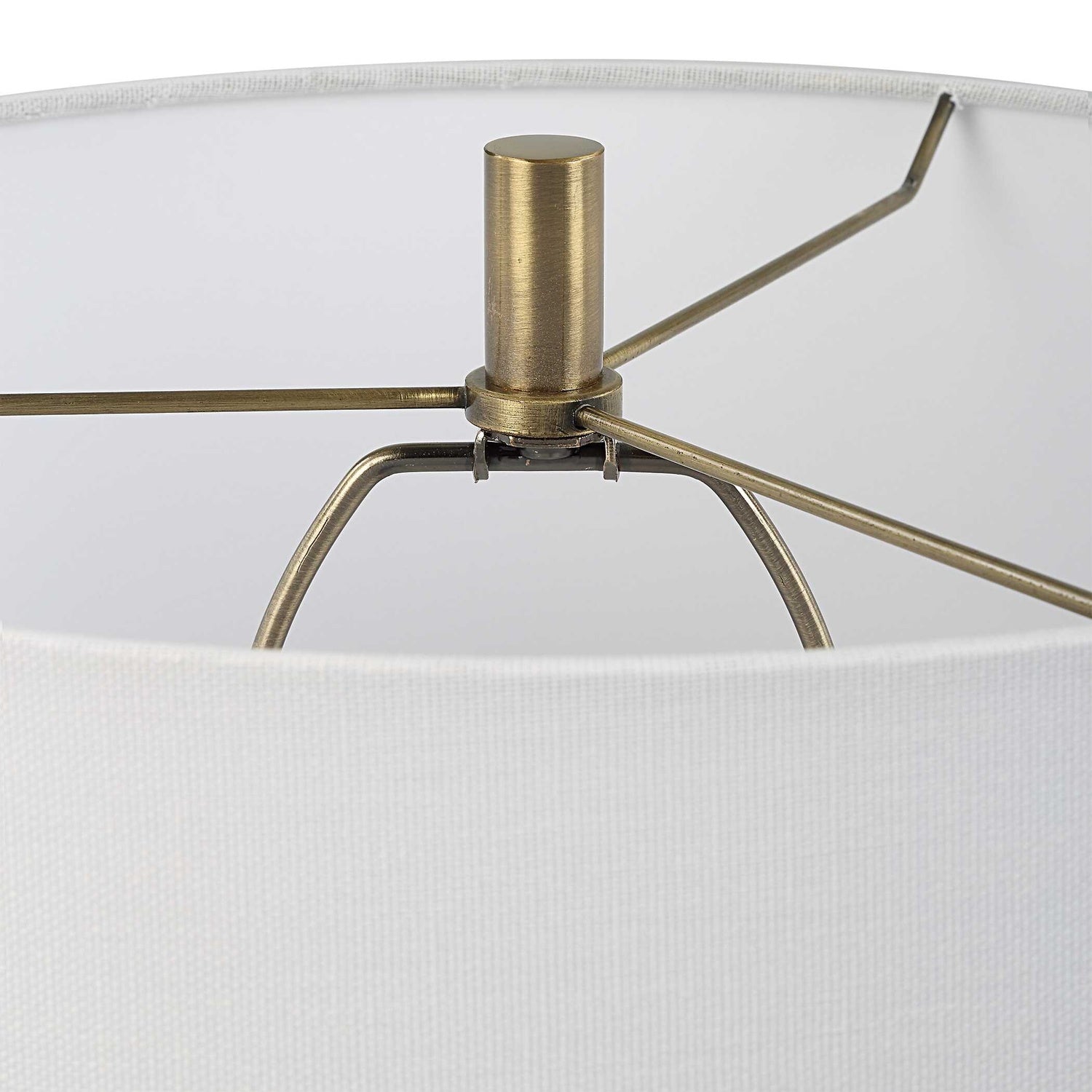 UTTERMOST, REMY POLISHED TABLE LAMP, TABLE LAMPS