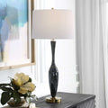 UTTERMOST, REMY POLISHED TABLE LAMP, TABLE LAMPS