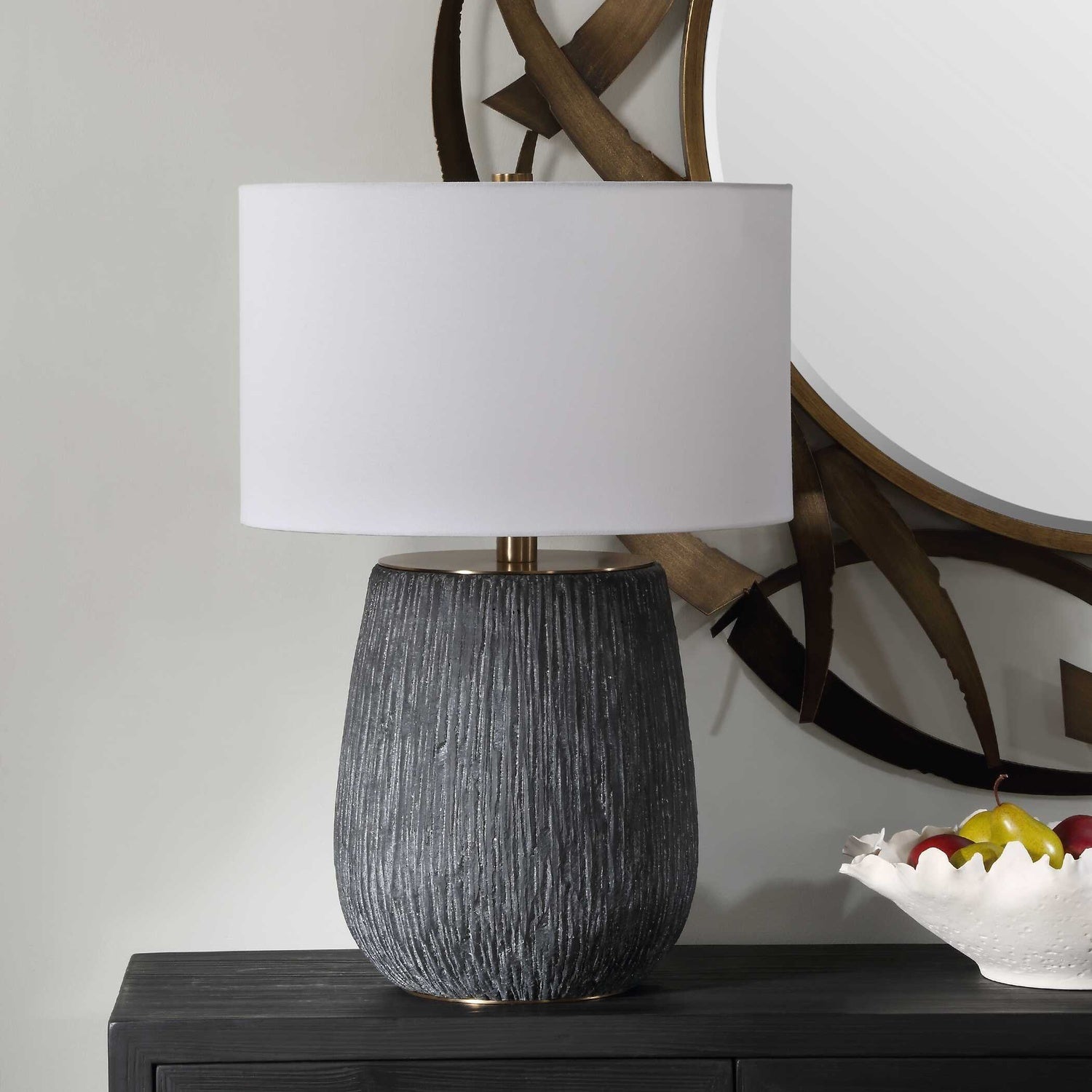 UTTERMOST, AMERICANA AGED TABLE LAMP, TABLE LAMPS
