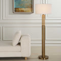UTTERMOST, KNOX TRAVERTINE FLOOR LAMP, FLOOR LAMP