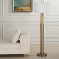UTTERMOST, KNOX TRAVERTINE FLOOR LAMP, FLOOR LAMP
