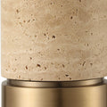 UTTERMOST, KNOX TRAVERTINE FLOOR LAMP, FLOOR LAMP