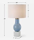 UTTERMOST, CLEAR SKY TABLE LAMP, TABLE LAMPS