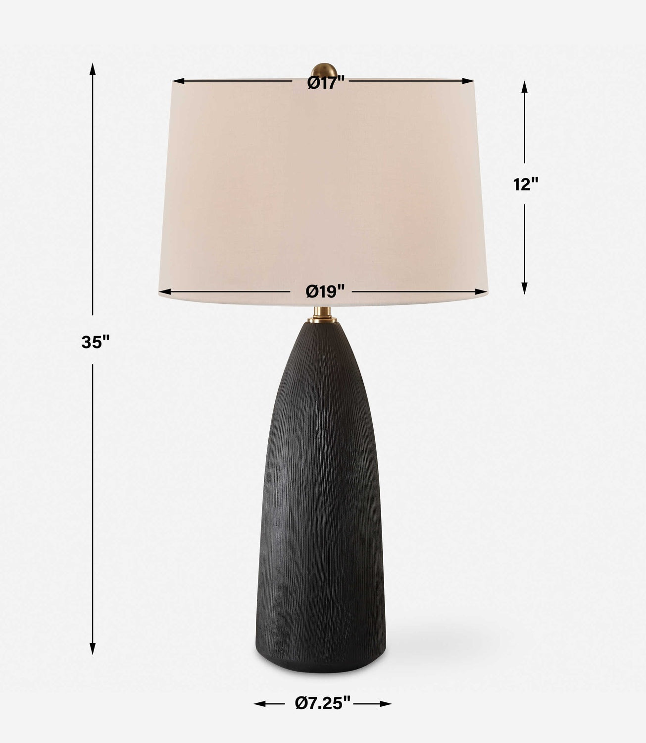 UTTERMOST, JETT TABLE LAMP, TABLE LAMPS