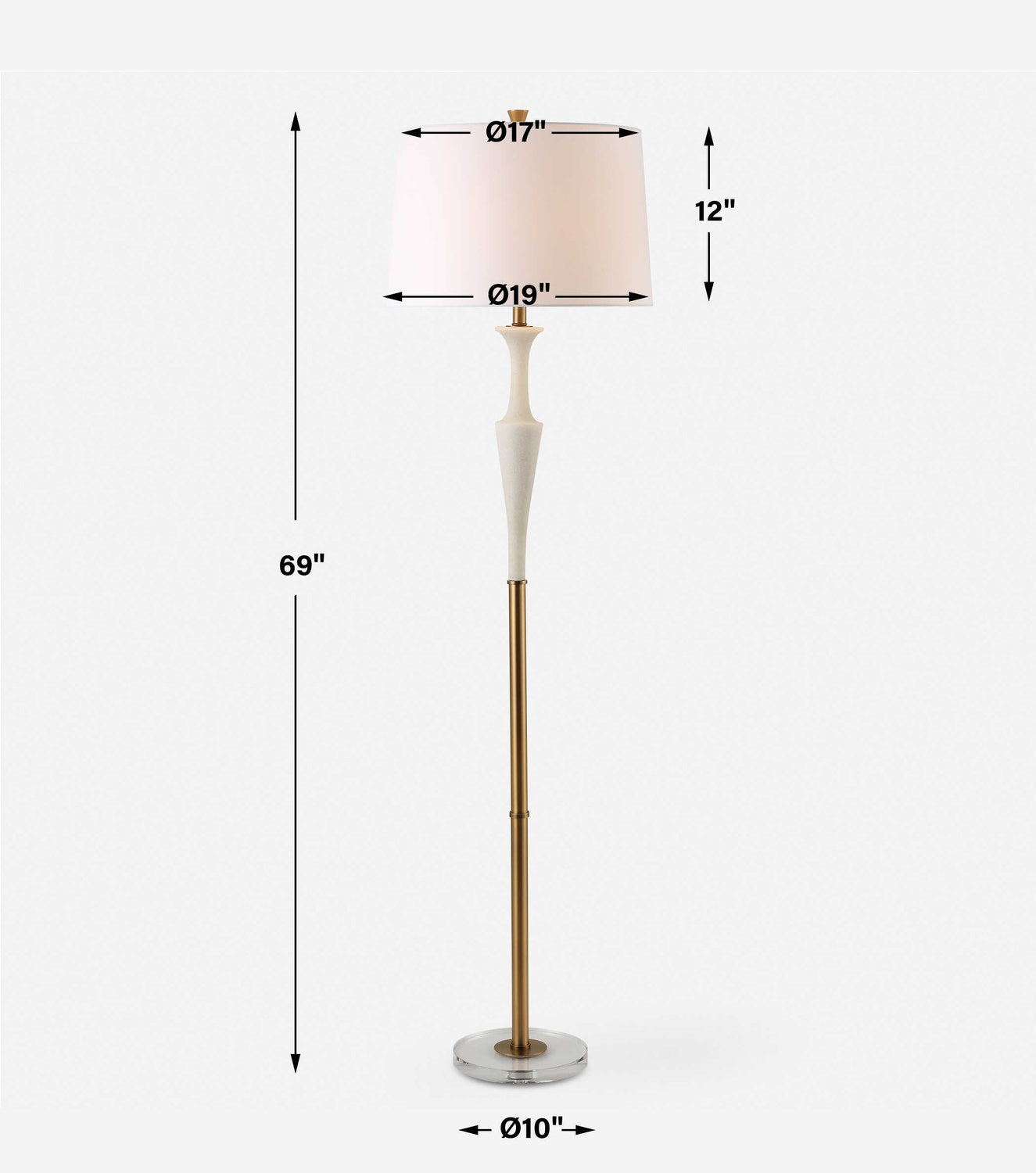 UTTERMOST, Colette Floor Lamp, FLOOR LAMP