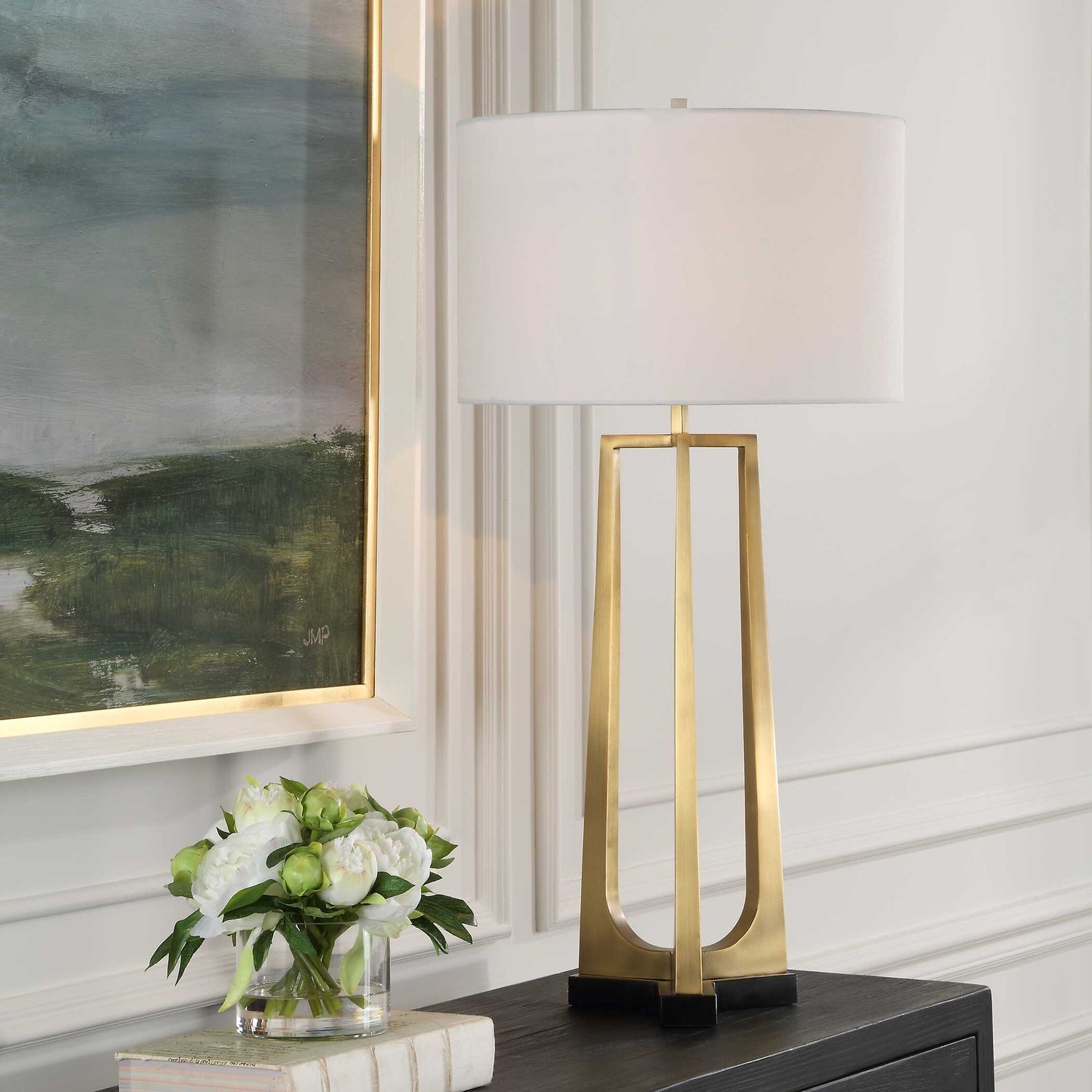 UTTERMOST, CROSSROADS TABLE LAMP, TABLE LAMPS