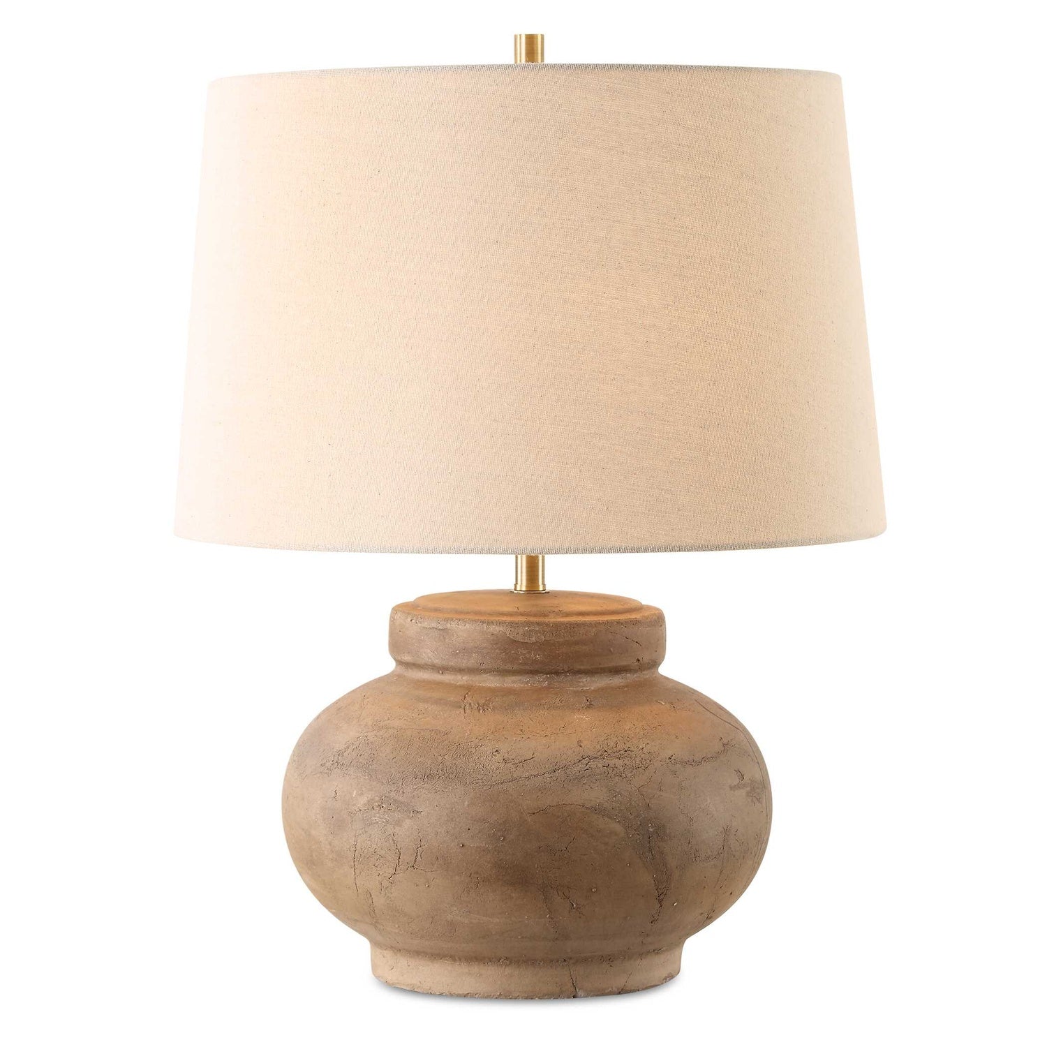 UTTERMOST, URBINO AGED TERRACOTTA TABLE LAMP, TABLE LAMPS