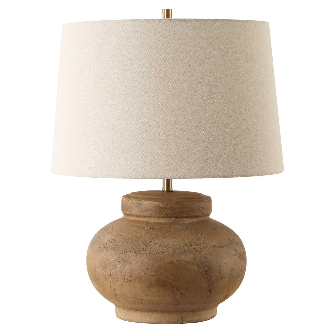 UTTERMOST, URBINO AGED TERRACOTTA TABLE LAMP, TABLE LAMPS