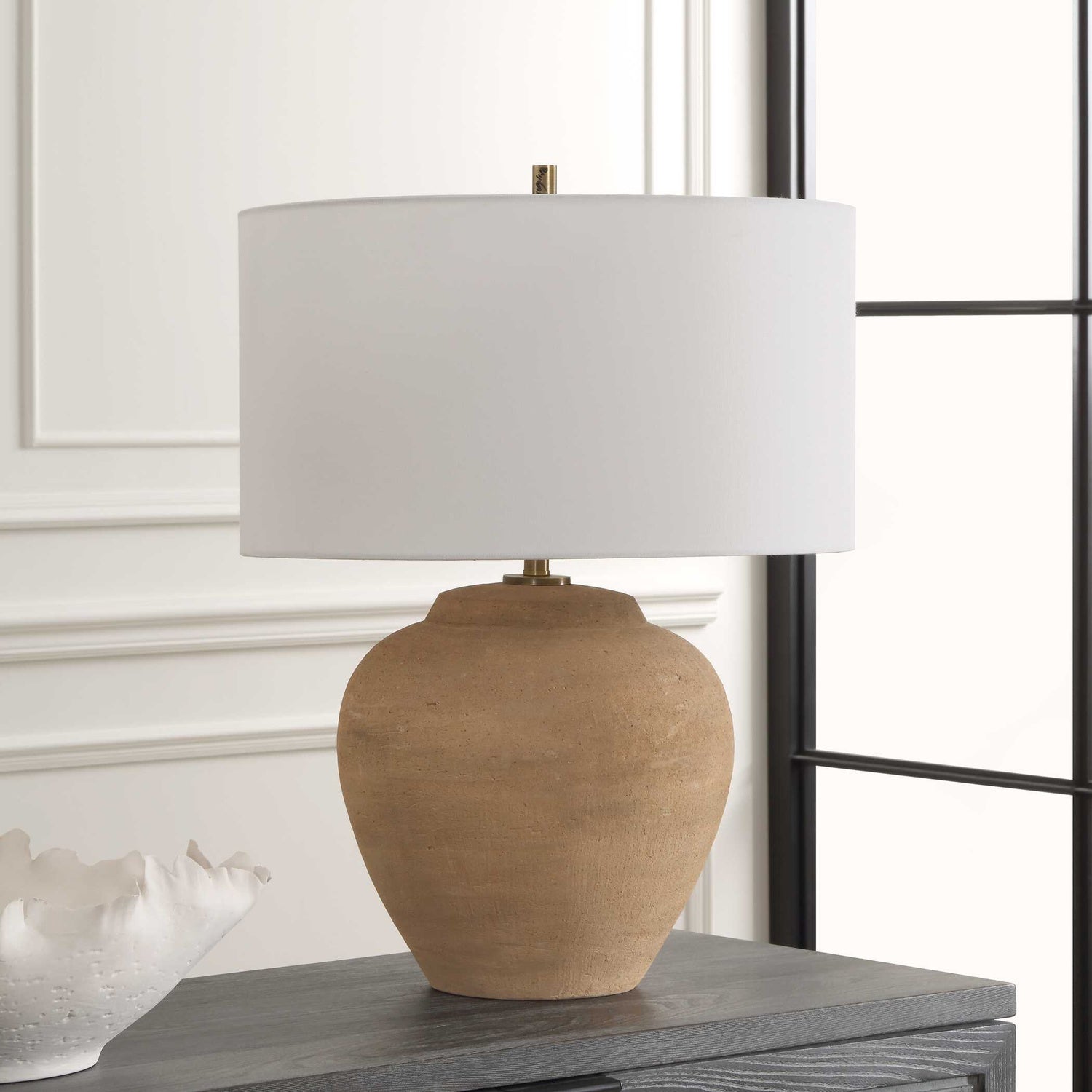 UTTERMOST, Treviso Terracotta Table Lamp, TABLE LAMPS