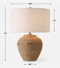 UTTERMOST, Treviso Terracotta Table Lamp, TABLE LAMPS