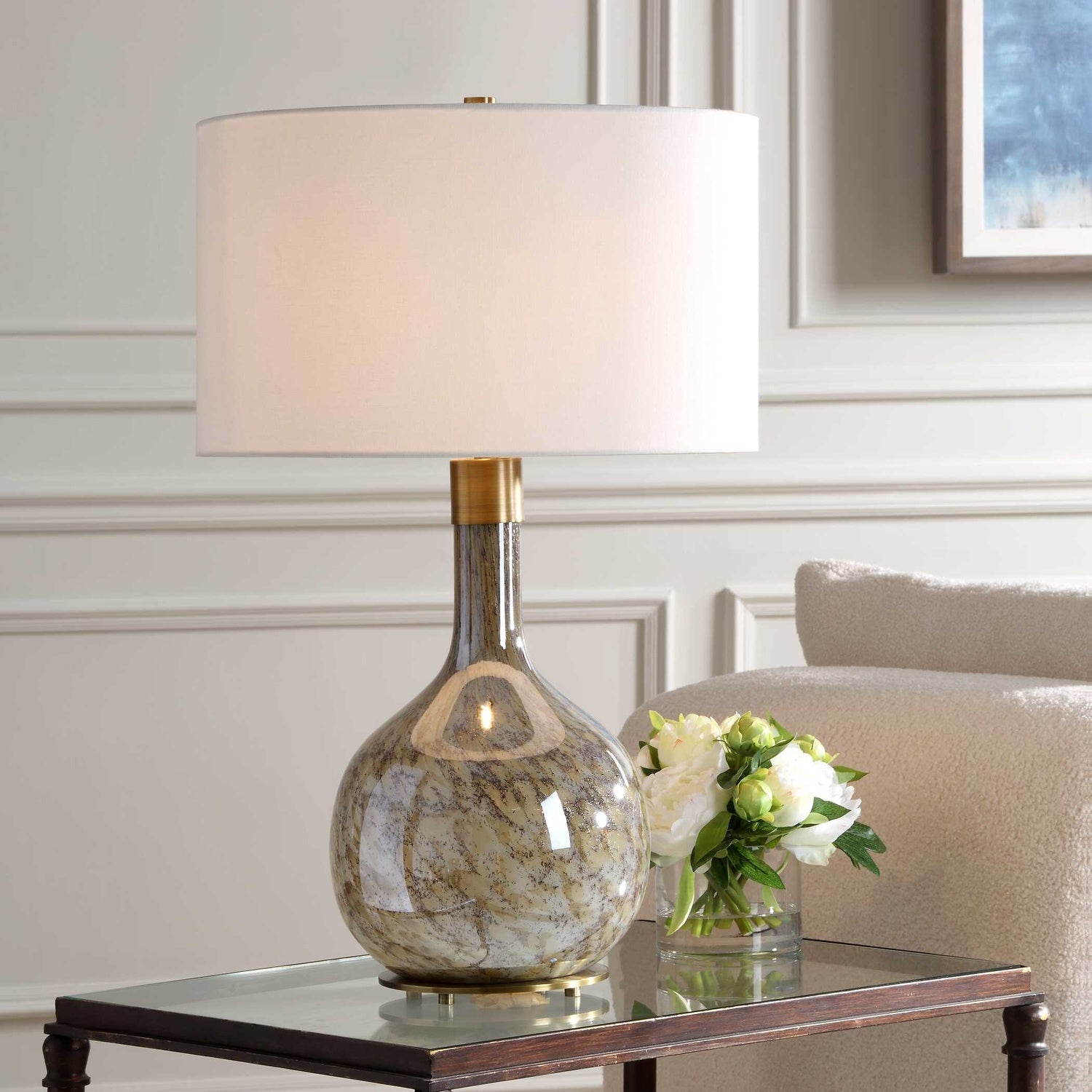 UTTERMOST, Rhine Table Lamp, TABLE LAMPS