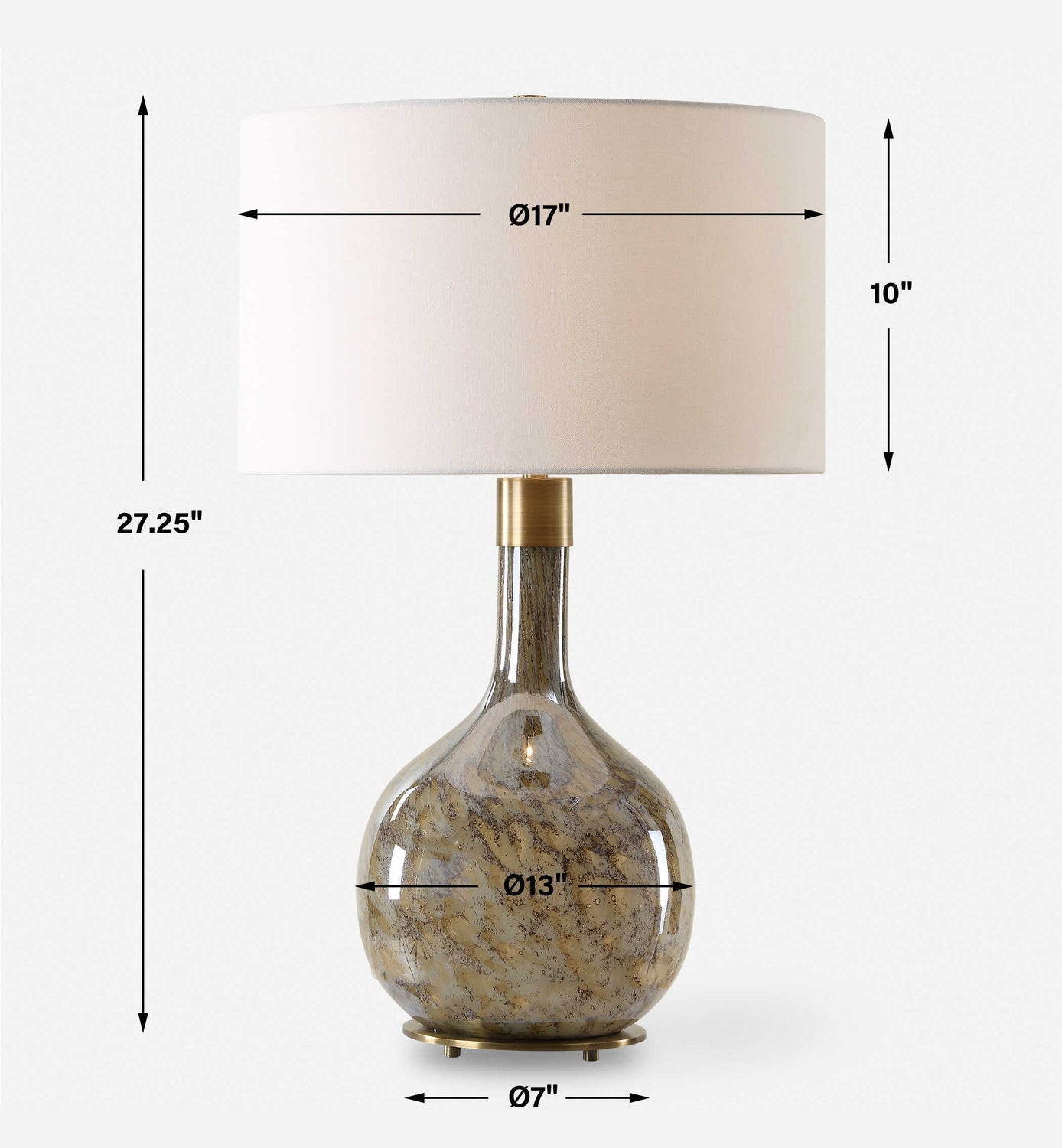 UTTERMOST, Rhine Table Lamp, TABLE LAMPS