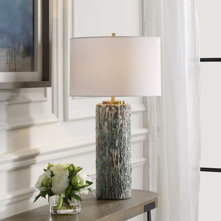 UTTERMOST, MELTDOWN TABLE LAMP, TABLE LAMPS