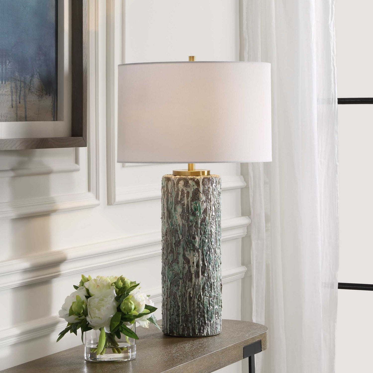 UTTERMOST, Meltdown Table Lamp, TABLE LAMPS