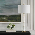 UTTERMOST, Unify Alabaster Table Lamp, TABLE LAMPS