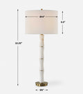 UTTERMOST, Unify Alabaster Table Lamp, TABLE LAMPS