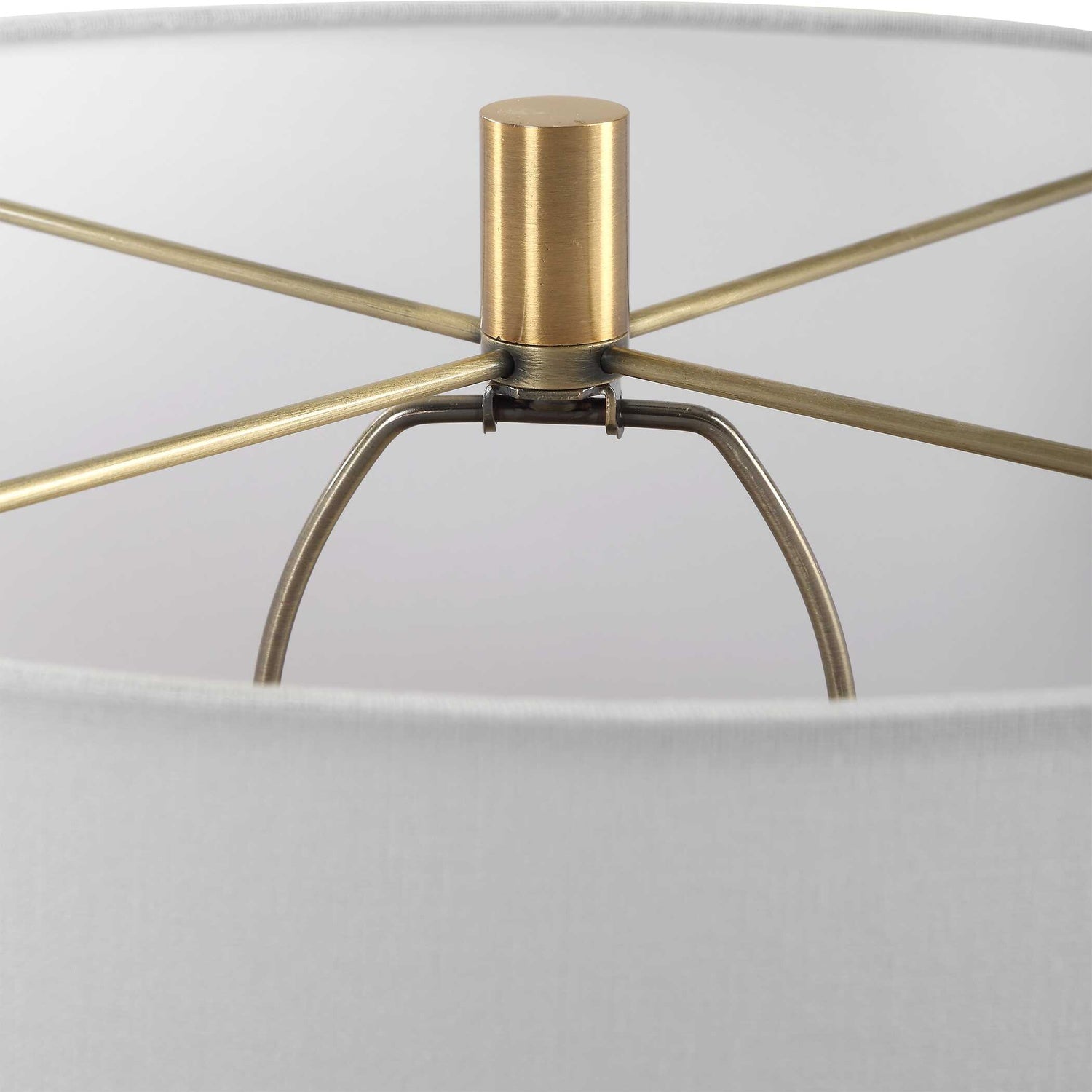 UTTERMOST, Moher Glossy Table Lamp, TABLE LAMPS