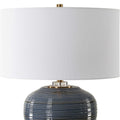 UTTERMOST, Moher Glossy Table Lamp, TABLE LAMPS