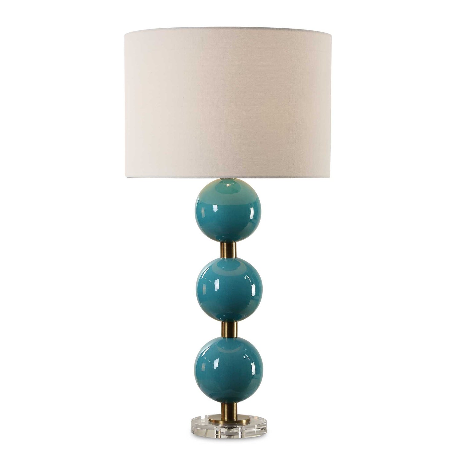 UTTERMOST, Palawan Glaze Table Lamp, TABLE LAMPS