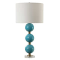 UTTERMOST, PALAWAN GLAZE TABLE LAMP, TABLE LAMPS