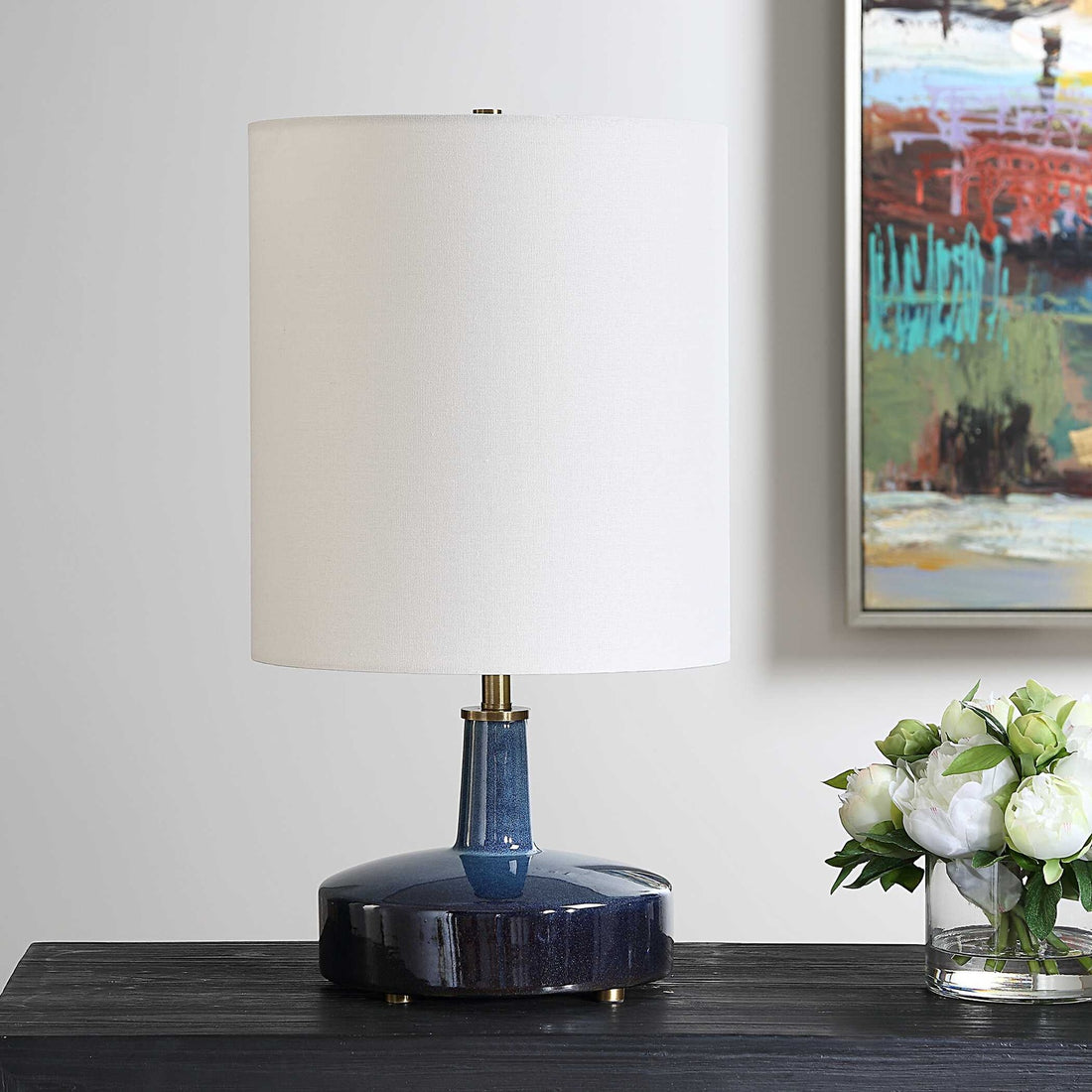 UTTERMOST, Abyss Table Lamp, TABLE LAMPS