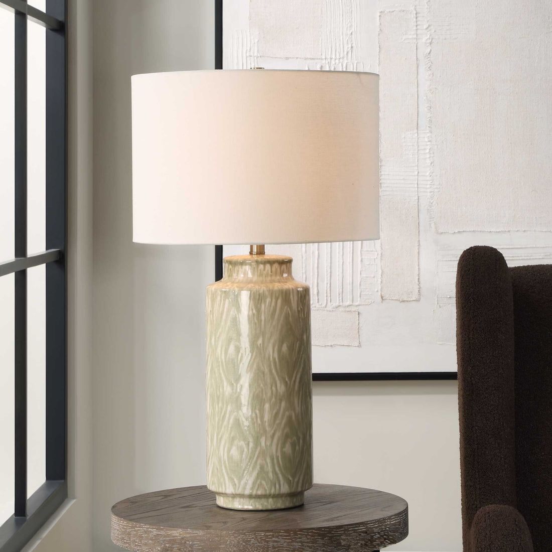 UTTERMOST, Laurel Sage Table Lamp, TABLE LAMPS