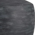 UTTERMOST, GRAPHITE RIBBED TABLE LAMP, TABLE LAMPS
