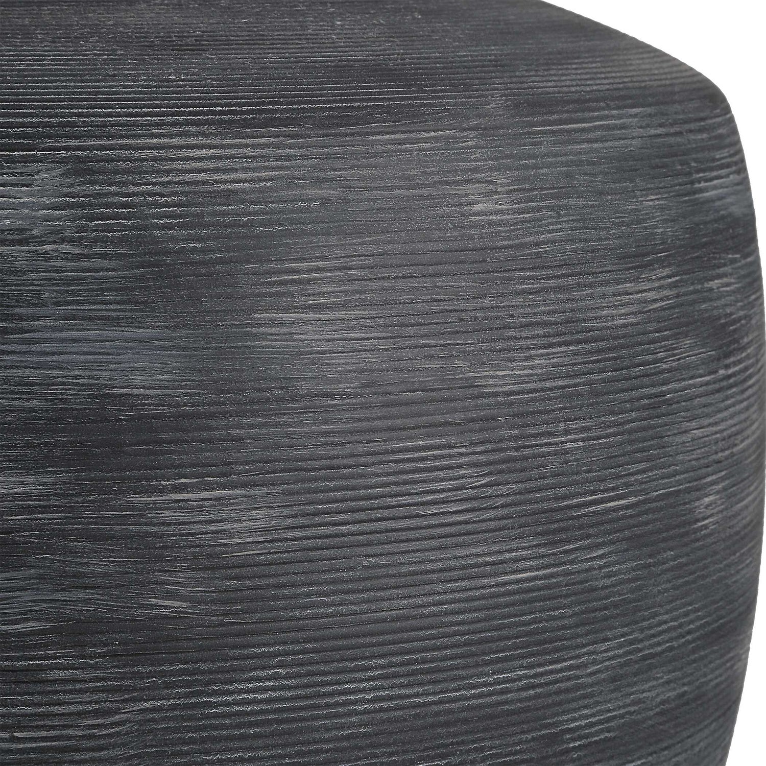 UTTERMOST, GRAPHITE RIBBED TABLE LAMP, TABLE LAMPS