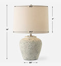 UTTERMOST, RUPTURE AGED TABLE LAMP, TABLE LAMPS