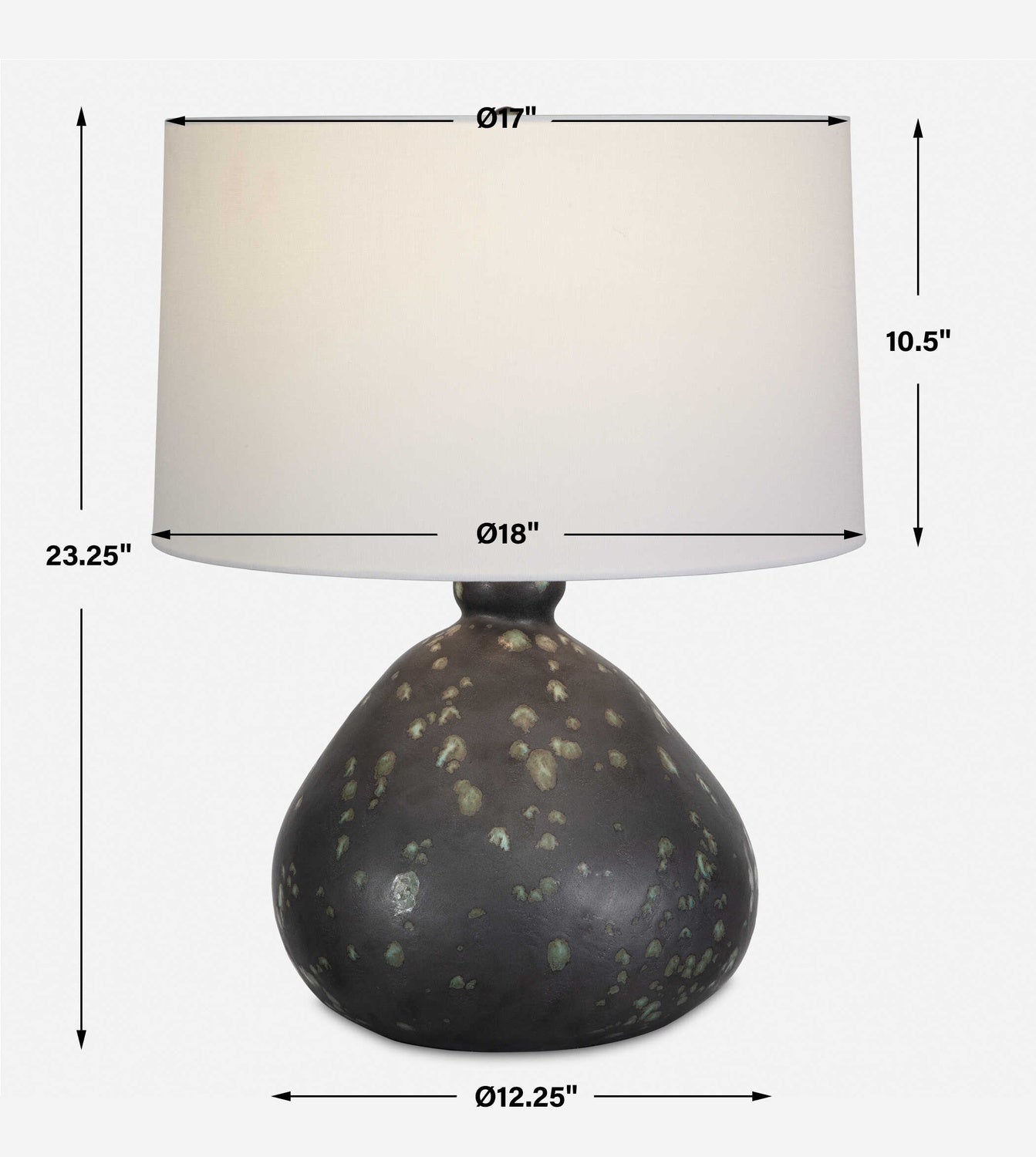 UTTERMOST, KILLARNEY TABLE LAMP, TABLE LAMPS