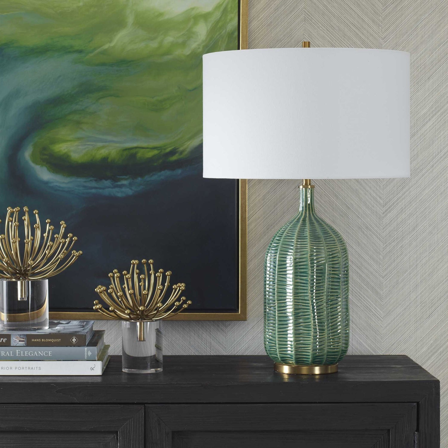 UTTERMOST, Bixby Table Lamp, TABLE LAMPS