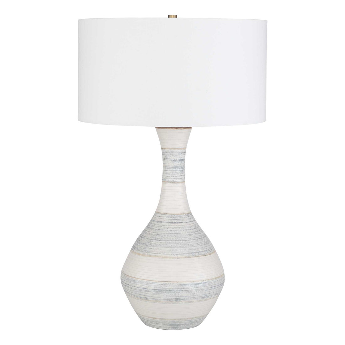 UTTERMOST, Potter Striped Table Lamp, TABLE LAMPS
