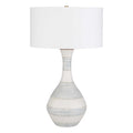 UTTERMOST, Potter Striped Table Lamp, TABLE LAMPS