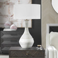 UTTERMOST, Potter Striped Table Lamp, TABLE LAMPS
