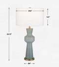 UTTERMOST, POLLARD SLATE TABLE LAMP, TABLE LAMPS