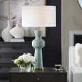 UTTERMOST, POLLARD SLATE TABLE LAMP, TABLE LAMPS
