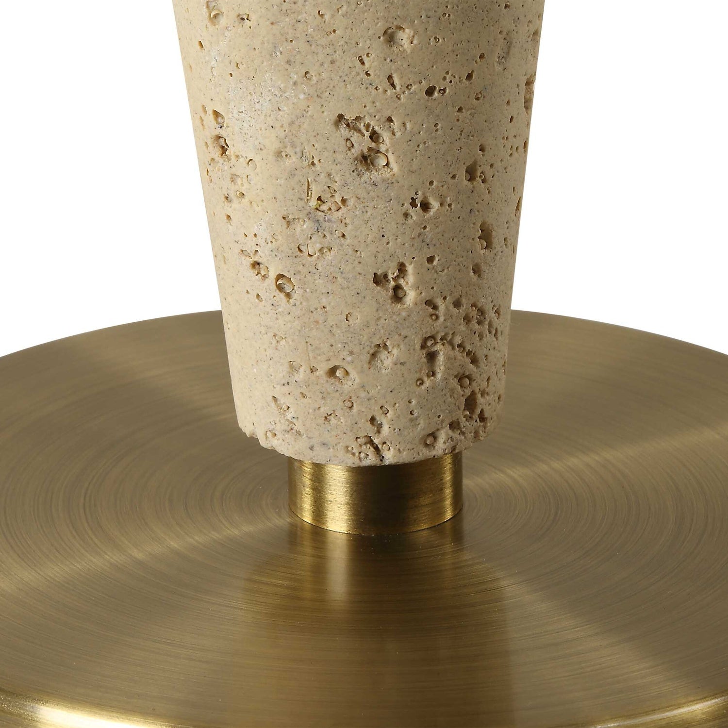 UTTERMOST, JULIET TRAVERTINE TABLE LAMP, TABLE LAMPS